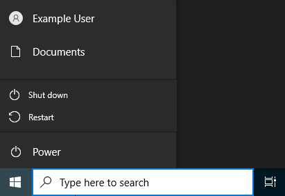 Powering down the Windows VM